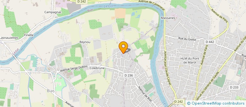 localisation de l'entreprise EARL PEPINIERES GOURGEON à VILLENEUVE-SUR-LOT