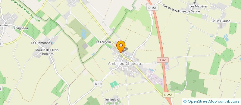 localisation de l'entreprise EARL PEPINIERES LHUMEAU à TUFFALUN