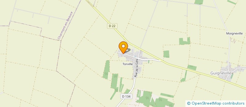 localisation de l'entreprise EARL PERCHERON à GUIGNEVILLE