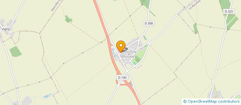 localisation de l'entreprise EARL PERCHERON MASSOT à LE BOULLAY-MIVOYE