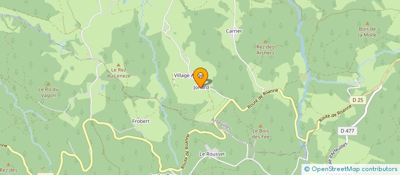 localisation de l'entreprise EARL PERICHON CLAUDE  ARFEUILLES