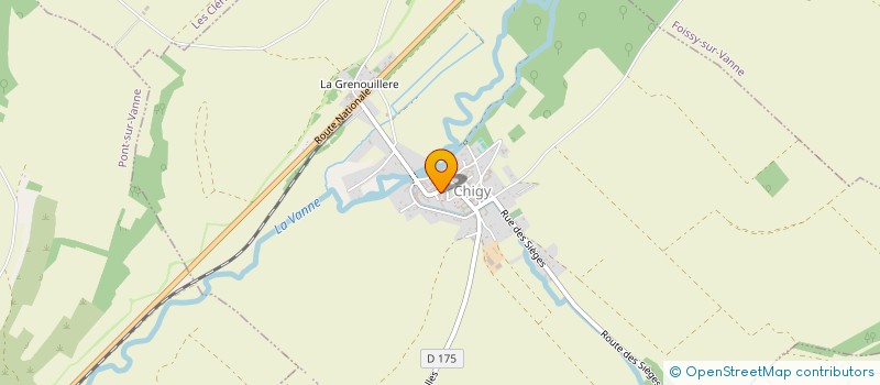 localisation de l'entreprise EARL PERIN  LES SIEGES