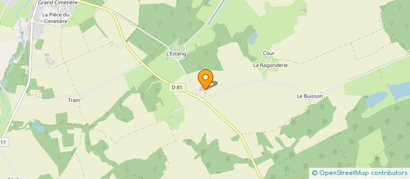 localisation de l'entreprise EARL PERIN - LA FOUCHERIE à ORBIGNY
