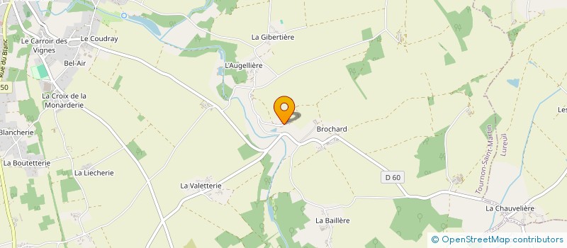 localisation de l'entreprise EARL PERIVIER à MERIGNY