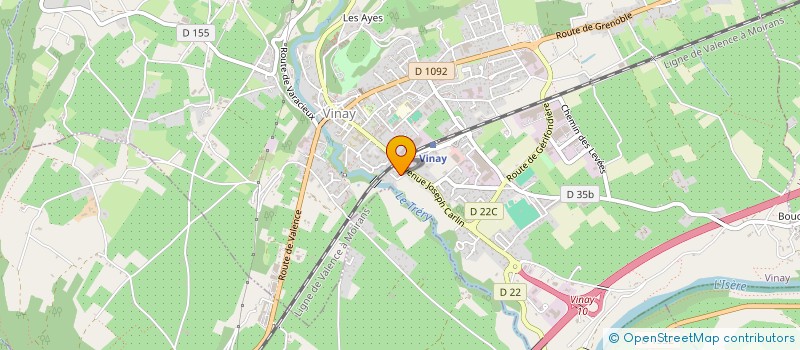 localisation de l'entreprise EARL PEROLA NOIX à VINAY