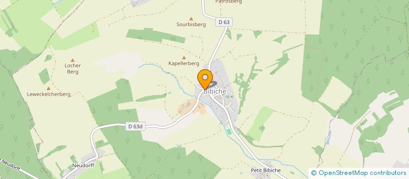 localisation de l'entreprise EARL PERREIN JEAN-FRANCOIS  BIBICHE