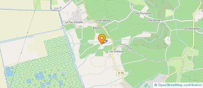 localisation de l'entreprise EARL PETIT  VAL-DE-LIVENNE