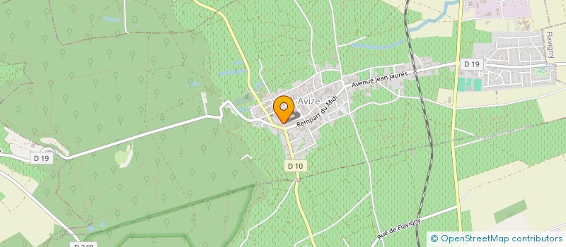 localisation de l'entreprise EARL PETIT BAJAN à AVIZE