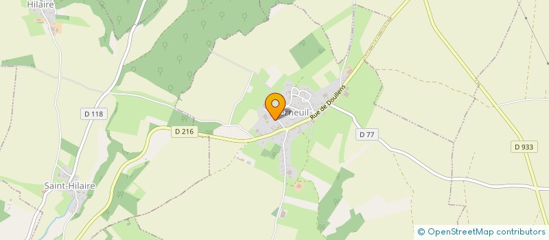 localisation de l'entreprise EARL PETIT LUDOVIC  BERNEUIL