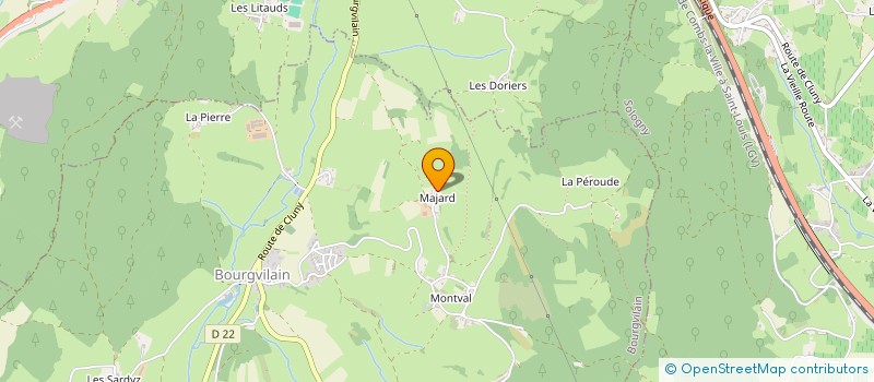 localisation de l'entreprise EARL PETITJEAN à BOURGVILAIN