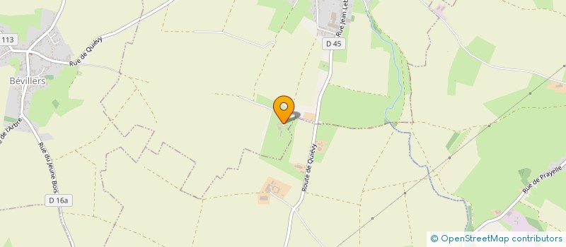 localisation de l'entreprise EARL PFA  QUIEVY