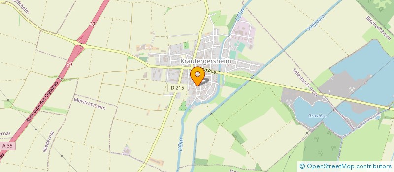 localisation de l'entreprise EARL PFLEGER GERARD à KRAUTERGERSHEIM