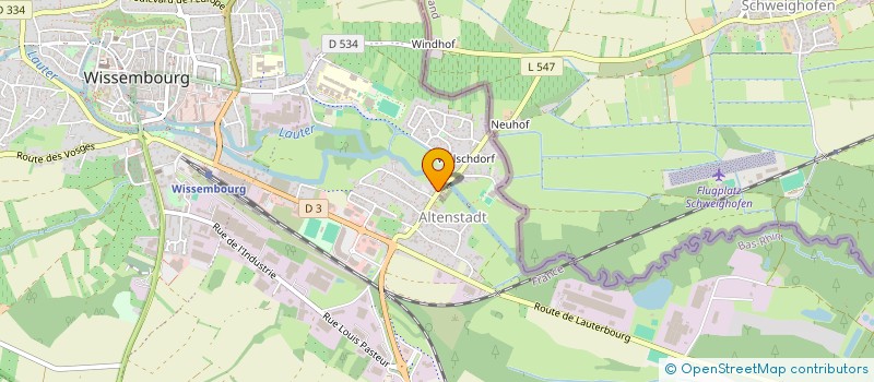 localisation de l'entreprise EARL PFLUG  ROTT