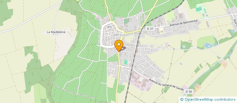 localisation de l'entreprise EARL PHILIPPE CHARPENTIER  BLANCS-COTEAUX