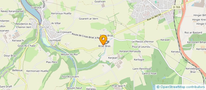 localisation de l'entreprise EARL PHILIPPE DANIELOU  TAULE