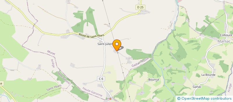 localisation de l'entreprise EARL PHILIPPE DOUSSAT à GAILLAC TOULZA