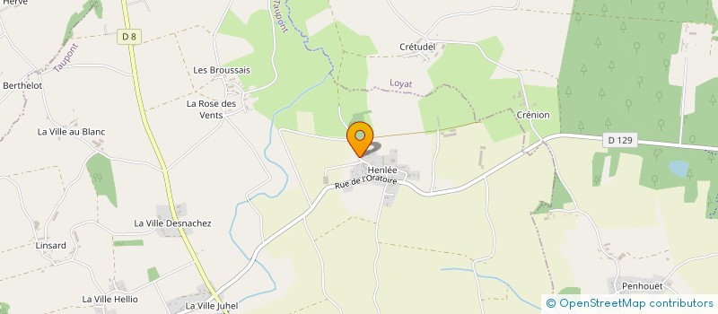 localisation de l'entreprise EARL PHILIPPE TEXIER à TAUPONT