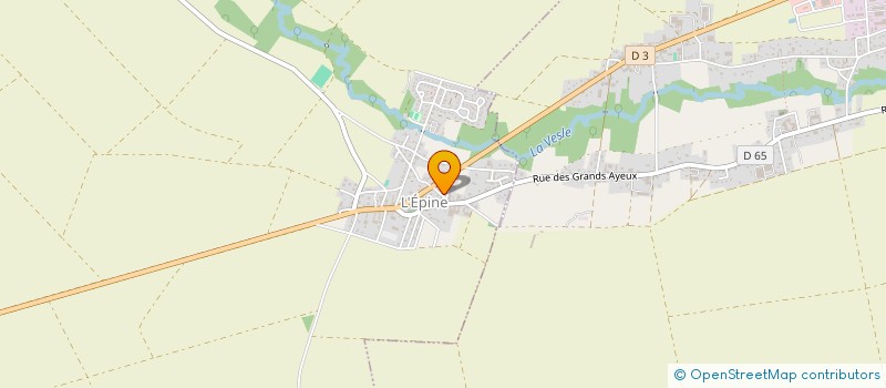 localisation de l'entreprise EARL PICARD JEAN CHRISTOPHE  L'EPINE