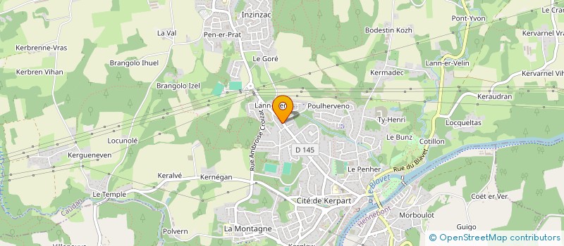 localisation de l'entreprise EARL PICARDA  INZINZAC-LOCHRIST