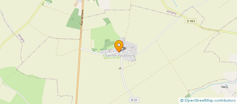 localisation de l'entreprise EARL PIERLOT-AUBRY à ALLAND'HUY-ET-SAUSSEUIL