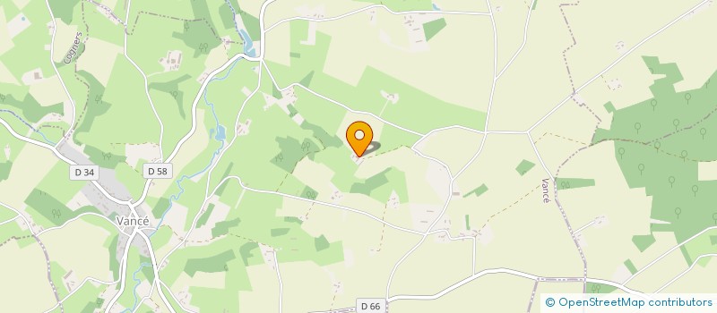 localisation de l'entreprise EARL PIETRAIN  VANCE