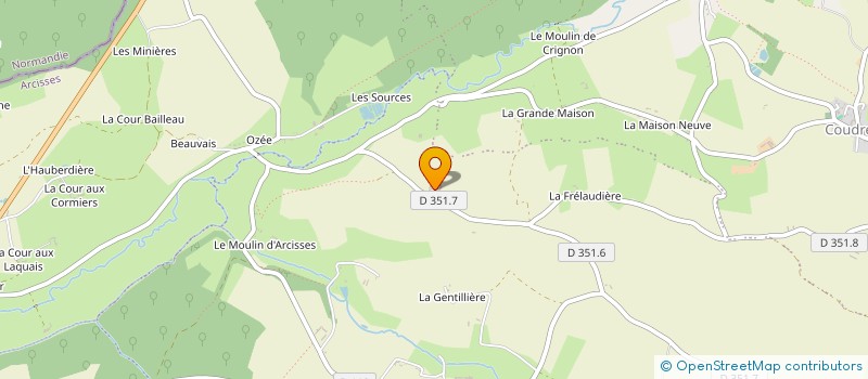 localisation de l'entreprise EARL PIGALE SEBASTIEN à ARCISSES