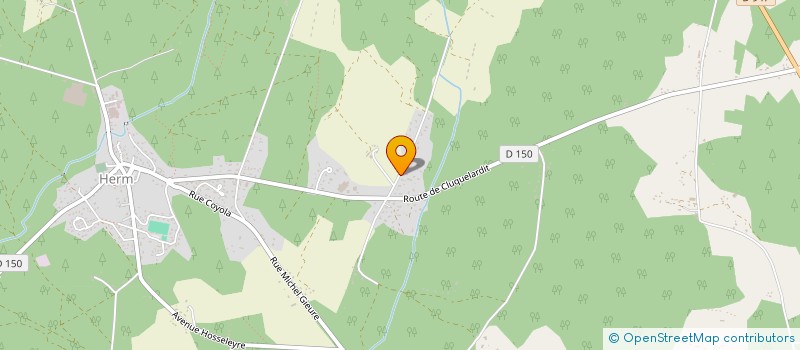 localisation de l'entreprise EARL PIGNEMETCH  HERM