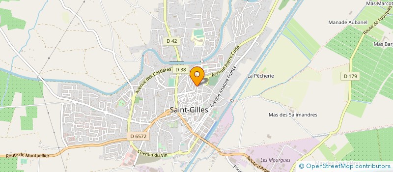 localisation de l'entreprise EARL PIMPOUNE CHARENTON  SAINT-GILLES