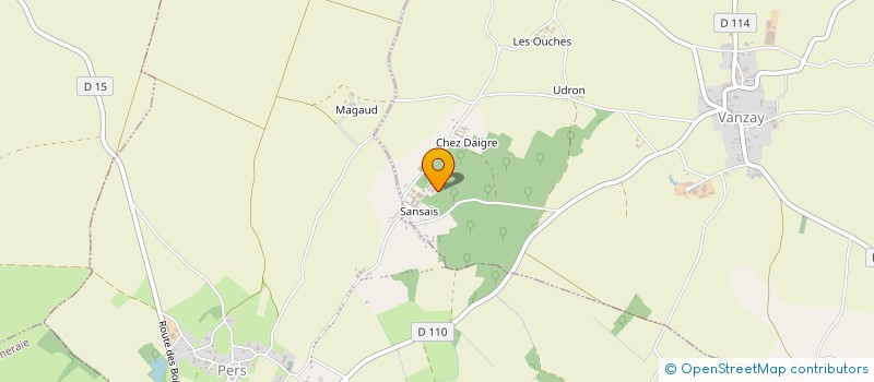 localisation de l'entreprise EARL PIN EMMANUEL  VANZAY