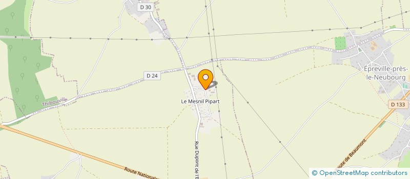 localisation de l'entreprise EARL PINCHON  ECARDENVILLE-LA-CAMPAGNE