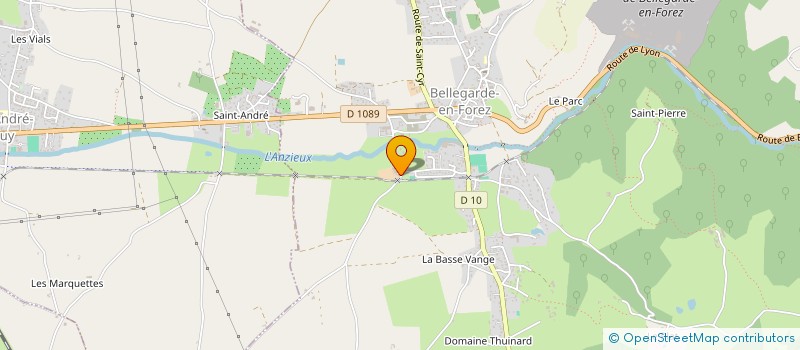 localisation de l'entreprise EARL PIOTEYRY DAVID à BELLEGARDE-EN-FOREZ