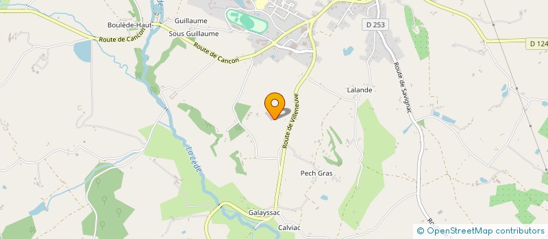localisation de l'entreprise EARL PIQUORETTE à MONFLANQUIN