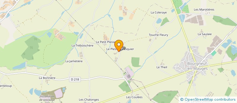 localisation de l'entreprise EARL PIRON à MAUGES-SUR-LOIRE