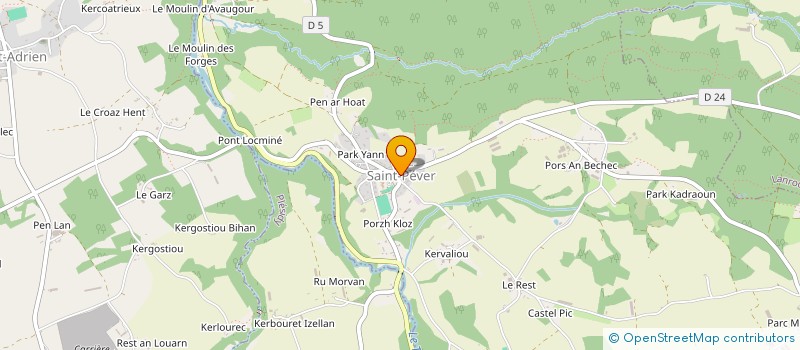 localisation de l'entreprise EARL PISCICULTURE TOUL BORZO à PLESIDY