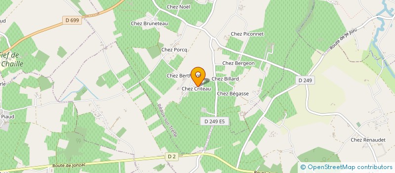 localisation de l'entreprise EARL PITON à REAUX SUR TREFLE
