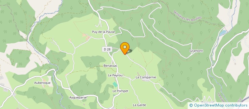 localisation de l'entreprise EARL PLANTECOSTE à LEUCAMP