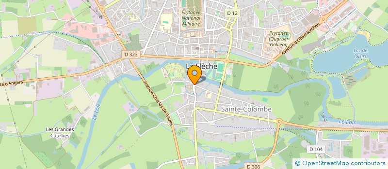 localisation de l'entreprise EARL PLARD à BAZOUGES CRE SUR LOIR