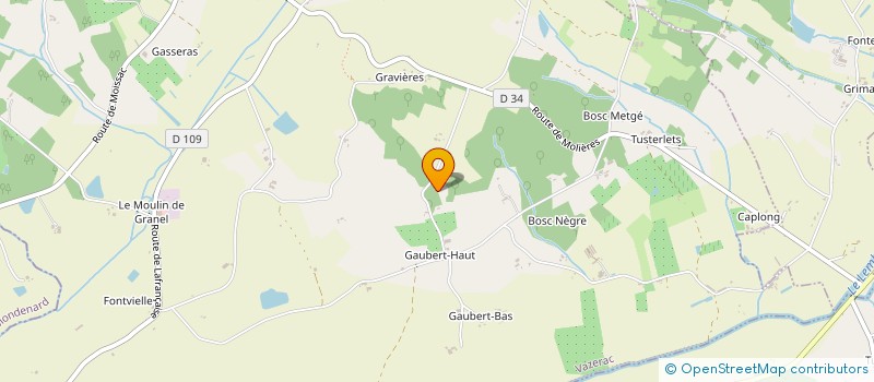 localisation de l'entreprise EARL PLAZEN  VAZERAC