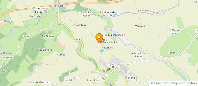 localisation de l'entreprise EARL PLESSIS BAILLEAU à THIRON-GARDAIS