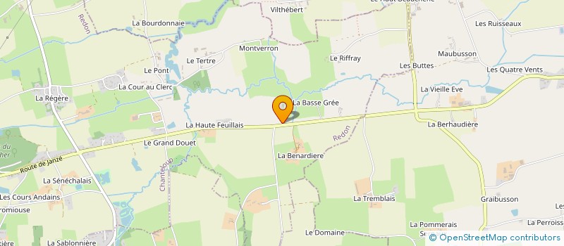 localisation de l'entreprise EARL PLOTEAU à CHANTELOUP