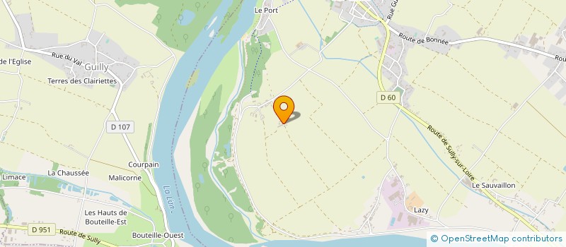 localisation de l'entreprise EARL PLOTTON à SAINT-BENOIT-SUR-LOIRE