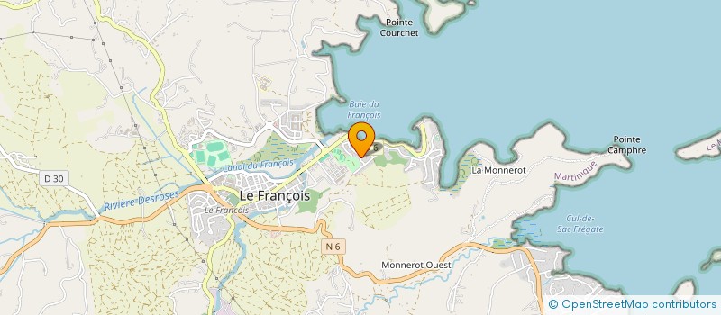 localisation de l'entreprise EARL PM CARRIERE à LE FRANCOIS