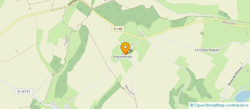 localisation de l'entreprise EARL POCHET MERE ET FILS  BEUSSENT