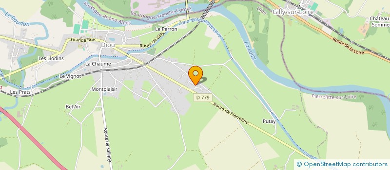 localisation de l'entreprise EARL POINTU à DOMPIERRE-SUR-BESBRE