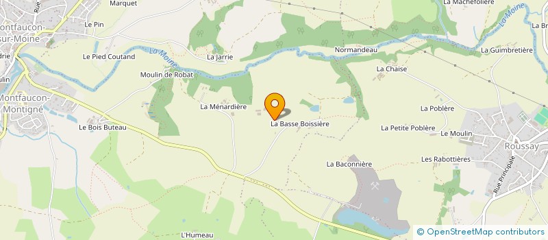 localisation de l'entreprise EARL POIRIER JEAN LUC à SEVREMOINE