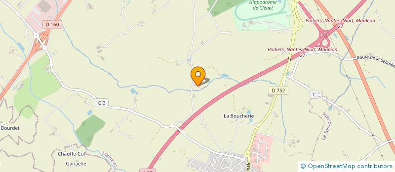 localisation de l'entreprise EARL POIRON FLORENT à CHOLET