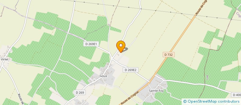 localisation de l'entreprise EARL POLY-VITI à PERIGNAC