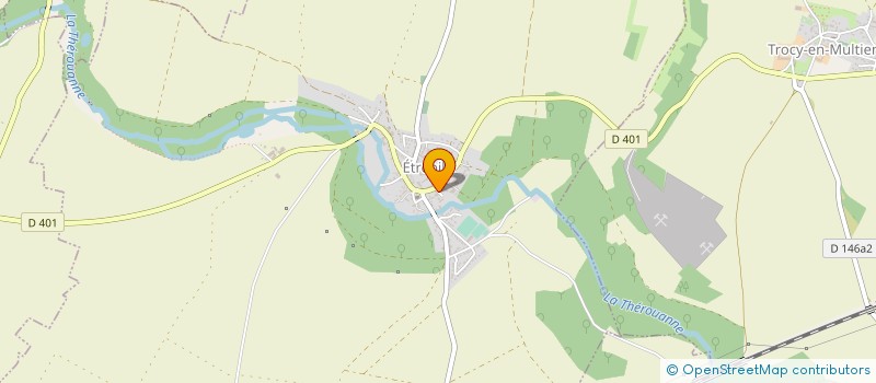 localisation de l'entreprise EARL PONDROM SUSSET  ETREPILLY