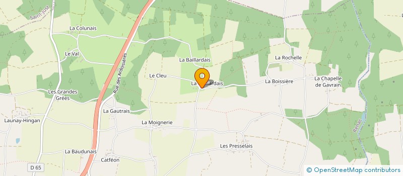 localisation de l'entreprise EARL PONEY CLUB EQUI-LIBRE  RENAC