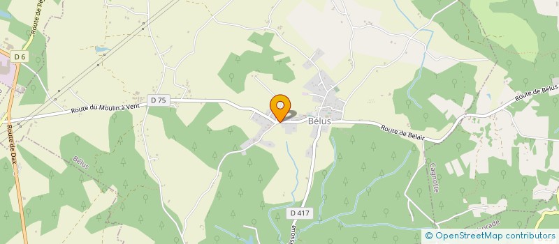 localisation de l'entreprise EARL PONT DE PEYRE à CAUNEILLE